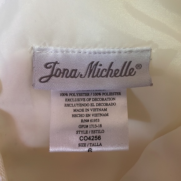 Jona Michelle Garden Floral Spring Easter Dress, Size 6 - Picture 8 of 8